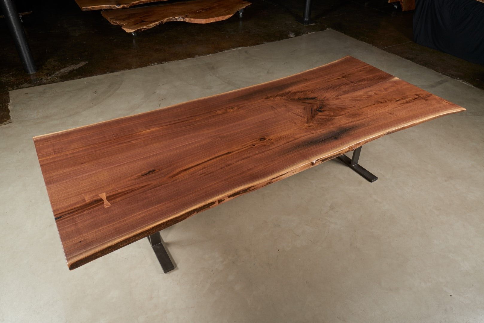 Walnut Bookmatch Table # 23